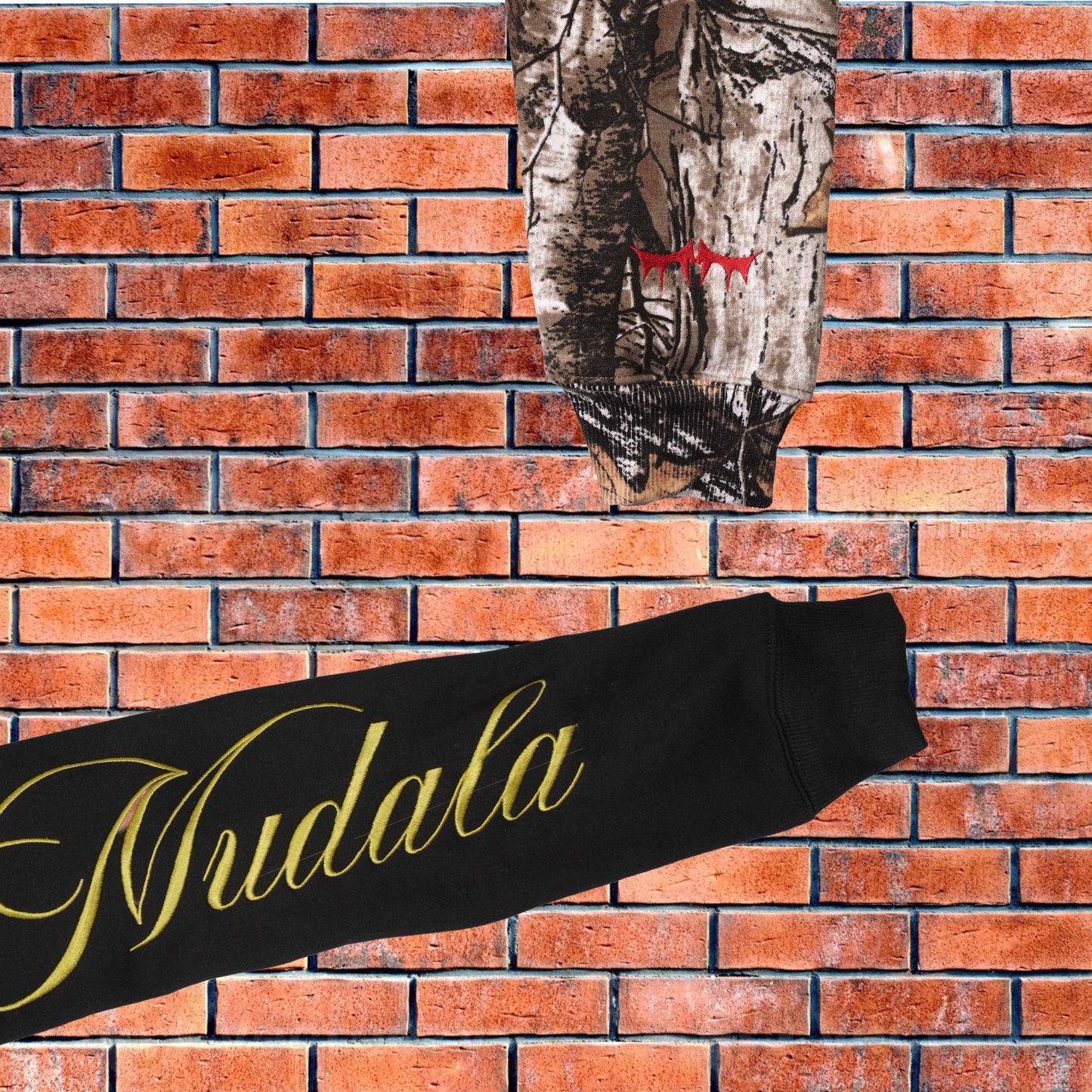 YLEVEN X MUDALA FULL ZIP HOODIE BLACK