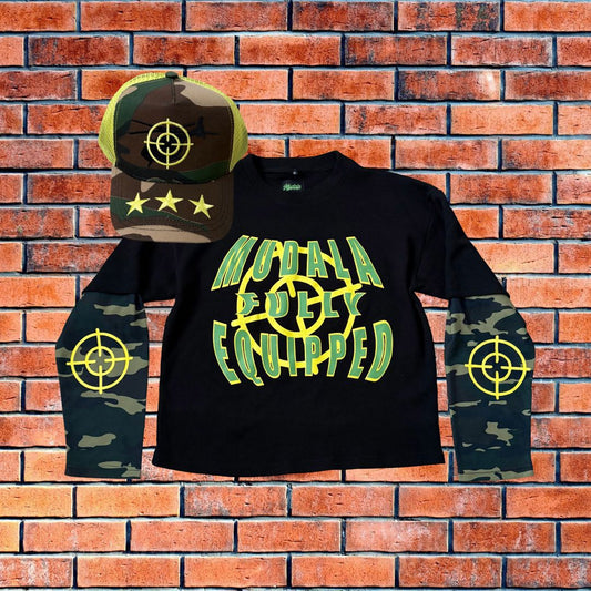 DOUBLE SLEEVE + TRUCKER COMBO SET